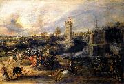 Peter Paul Rubens Tournament in front of Castle Steen oil painting picture wholesale